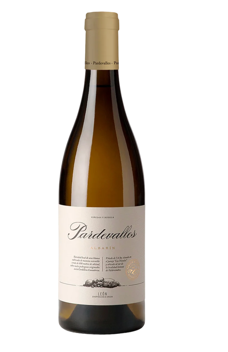 Four Bottles of Pardevalles Albarín Blanco